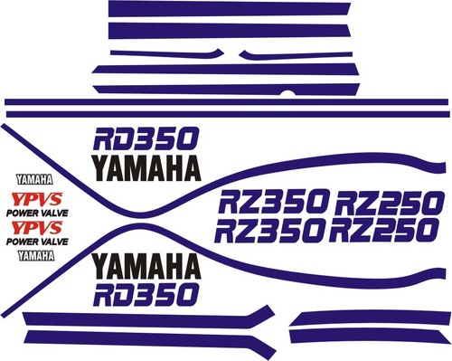 Decalcomanie per yamaha rd350 - per,
