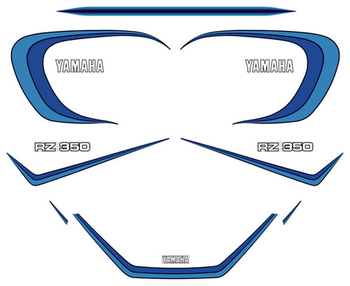 Yamaha 350 kit sticker - 350,