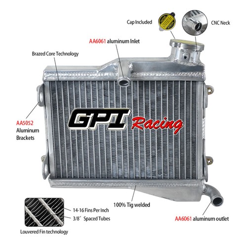 Radiatore alluminio per - radiatore,
