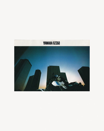 Yamaha rz350 booklet - yamaha, (jpn)