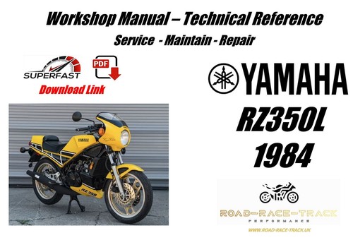 Yamaha rz350l rz350 manuale - yamaha, l
