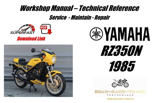 Yamaha rz350n rz350 manuale - yamaha,